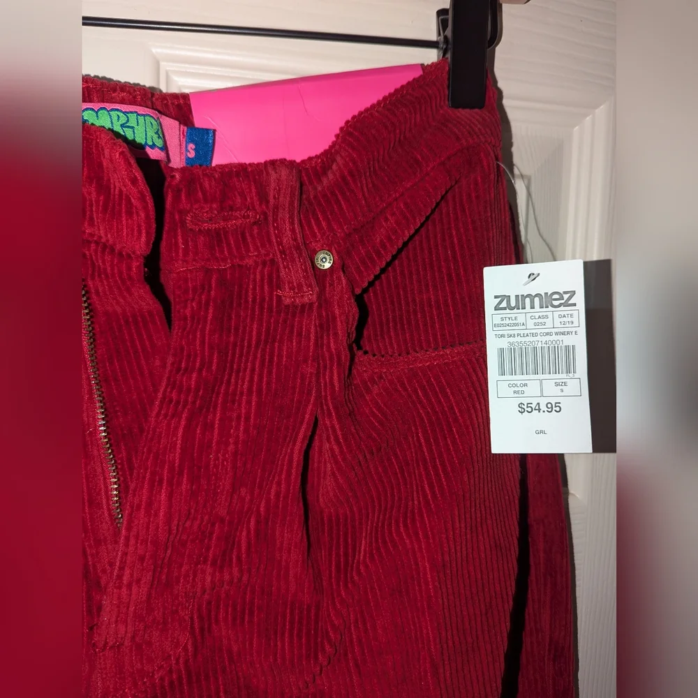 Empyre Red Corduroy Pants